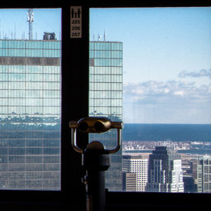 Boston Skywalk Observatory Binoculars