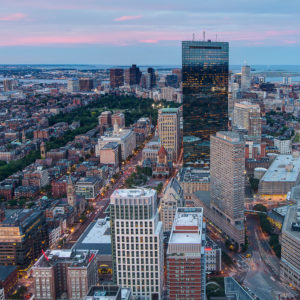 Boston Skywalk Observatory Hancock Tower View